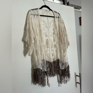 Origami by Viviene Lace Kimono